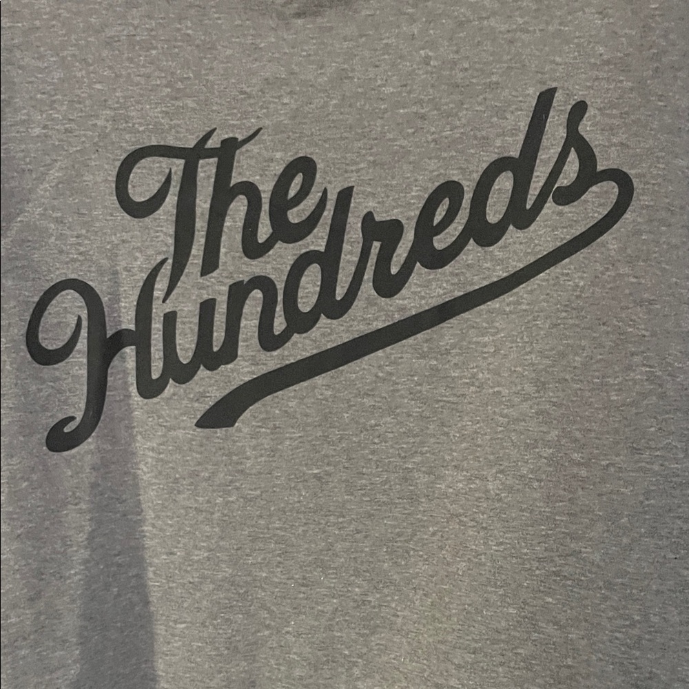 The Hundreds Black And Gray Varsity Jacket. Size M View 6